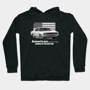 Charger RT 426 Hemi American Muscle Car 60s 70s Old is Gold Hoodie